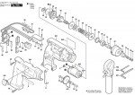 Bosch 0 602 490 411 ---- Cordless Screw Driver Spare Parts